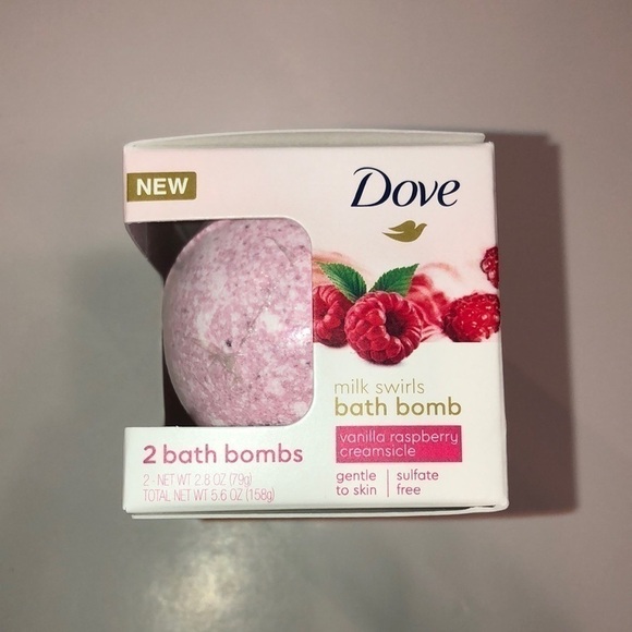 Dove bath bombs vanilla & raspberry These smell so good! 6 boxes total - Picture 7 of 8